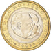 Monaco, Euro, 2002, Paris, MS(64), Bi-Metallic, KM:173