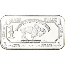 États-Unis, One Bullion Buffalo, SUP, Argent