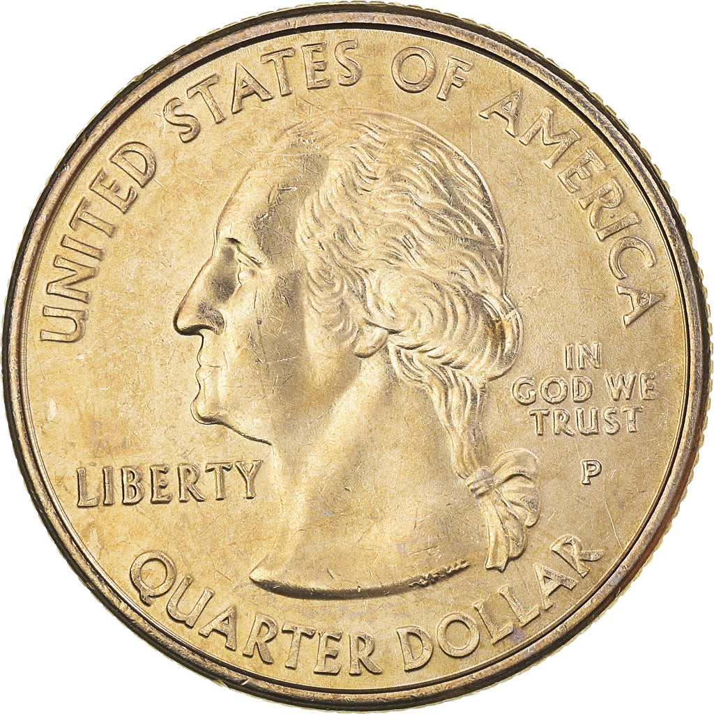 Coin, United States, Quarter, 2001, U.S. Mint, Philadelphia, New-York