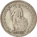 Svizzera, Franc, 1912, Bern, BB, Argento, KM:24
