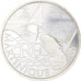 Francja, 10 Euro, Martinique, 2010, Paris, MS(63), Srebro, Gadoury:EU399