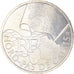 France, 10 Euro, Nord-Pas de Calais, 2010, Paris, AU(55-58), Silver