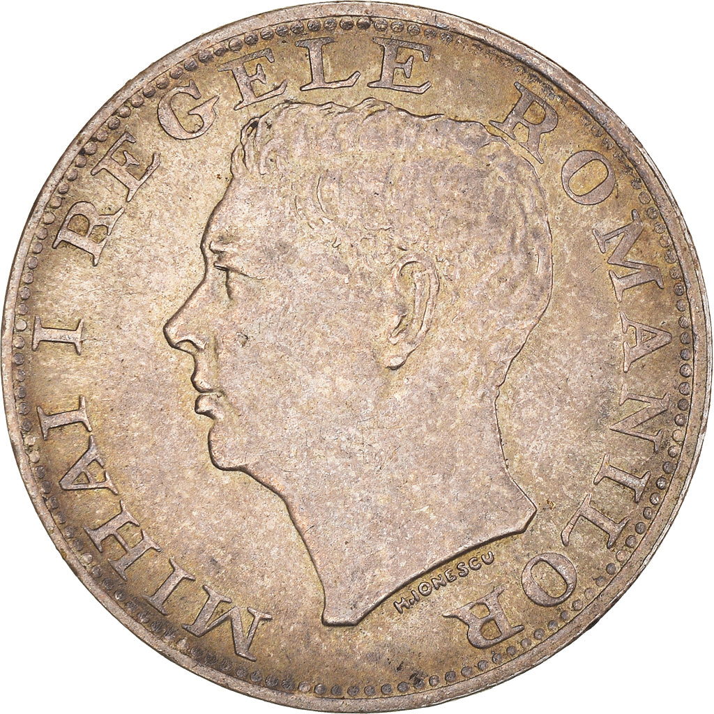 Coin, Romania, Mihai I, 500 Lei, 1944, AU(55-58), Silver, KM:65