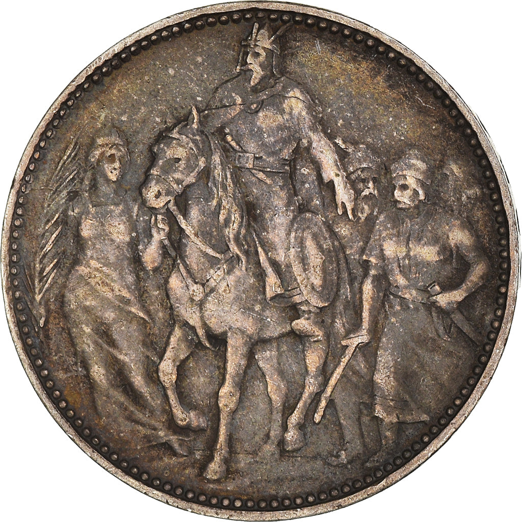 Moneta, Ungheria, Franz Joseph I, Korona, 1896, BB, Argento, KM:487