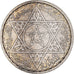 Coin, Morocco, Mohammed V, 100 Francs, 1953, Paris, AU(55-58), Silver, KM:52