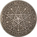 Coin, Morocco, Yusuf, Franc, 1921 (AH 1340), bi-Bariz, Paris, VF(20-25), Nickel