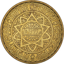 Coin, Morocco, Mohammed V, 50 Francs, AH 1371/1952, Paris, AU(55-58)