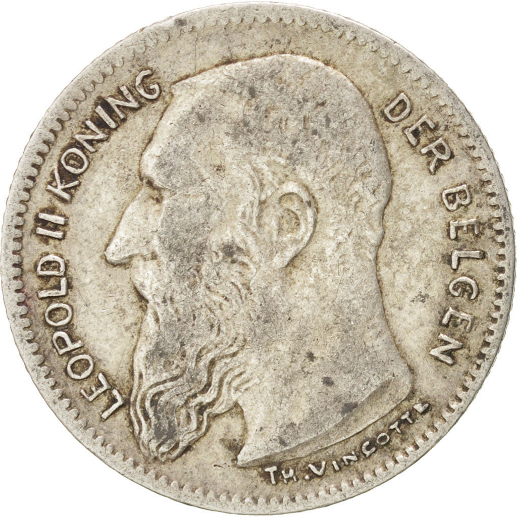 Belgio, 50 Centimes, 1909, MB+, Argento, KM:61.1