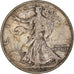 Coin, United States, Walking Liberty Half Dollar, Half Dollar, 1943, U.S. Mint
