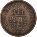 Monnaie, Etats allemands, PRUSSIA, Wilhelm I, 3 Pfennig, 1867, Cleves, TTB