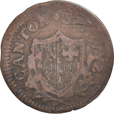 Coin, Switzerland, 2 Rappen, 1813, VF(20-25), Copper, KM:62