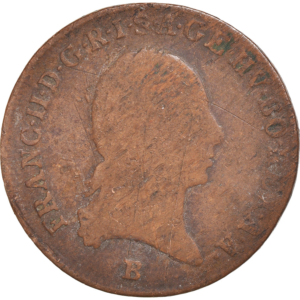 Coin, Austria, Franz II (I), Kreuzer, 1800, Kremnitz, F(12-15), Billon, KM:2111