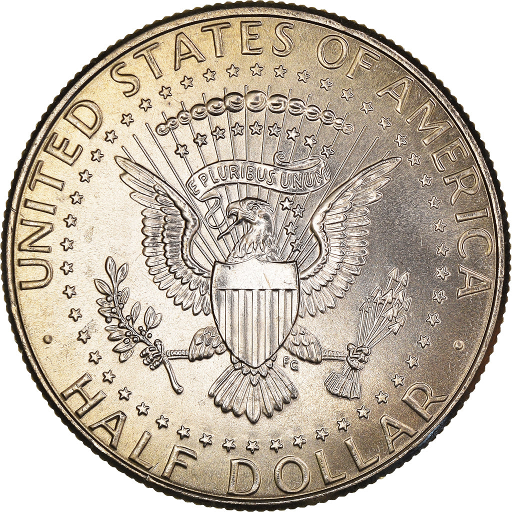 Coin, United States, Kennedy Half Dollar, Half Dollar, 2011, U.S. Mint, Denver