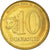 Coin, Paraguay, 10 Guaranies, 1996, MS(60-62), Brass plated steel, KM:178a