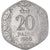 Coin, INDIA-REPUBLIC, 20 Paise, 1986, AU(55-58), Aluminum, KM:44