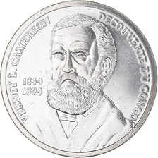 Coin, CONGO, DEMOCRATIC REPUBLIC, 50 Centimes, 2002, MS(60-62), Stainless Steel