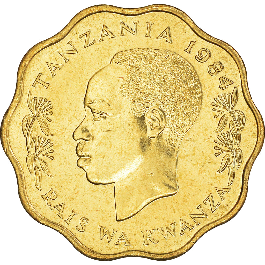 Coin, Tanzania, 10 Senti, 1984, MS(60-62), Nickel-brass, KM:11