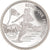 Moneda, Francia, Albertville - Ice Skating, 100 Francs, 1989, ESSAI, FDC, Plata