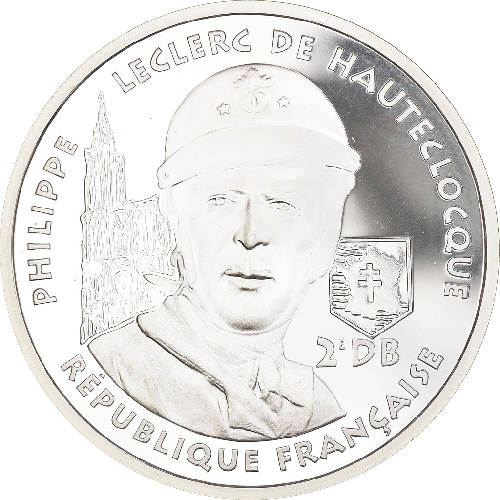 Coin, France, Philippe Leclerc de Hauteclocque, 100 Francs, 1994, Proof