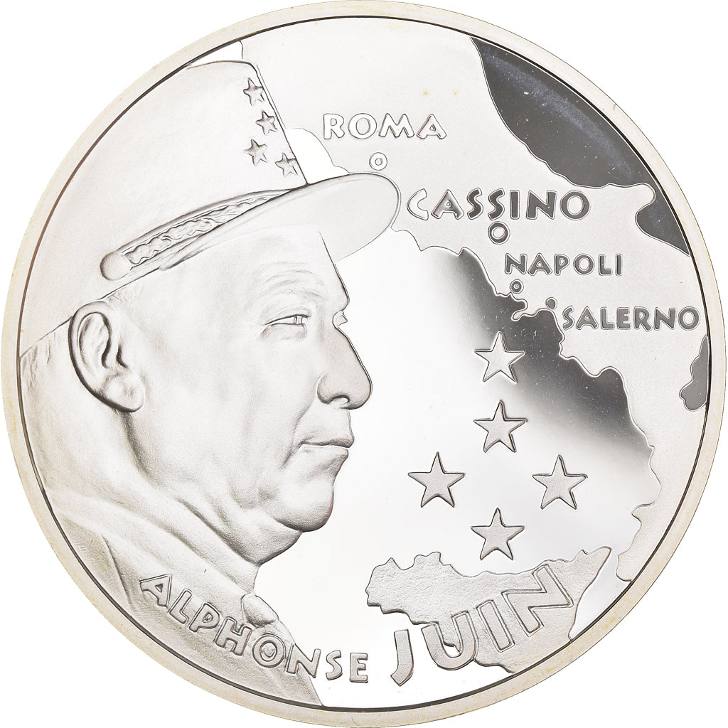 Coin, France, Alphonse Juin, 100 Francs, 1994, BE, MS(65-70), Silver, KM:1041
