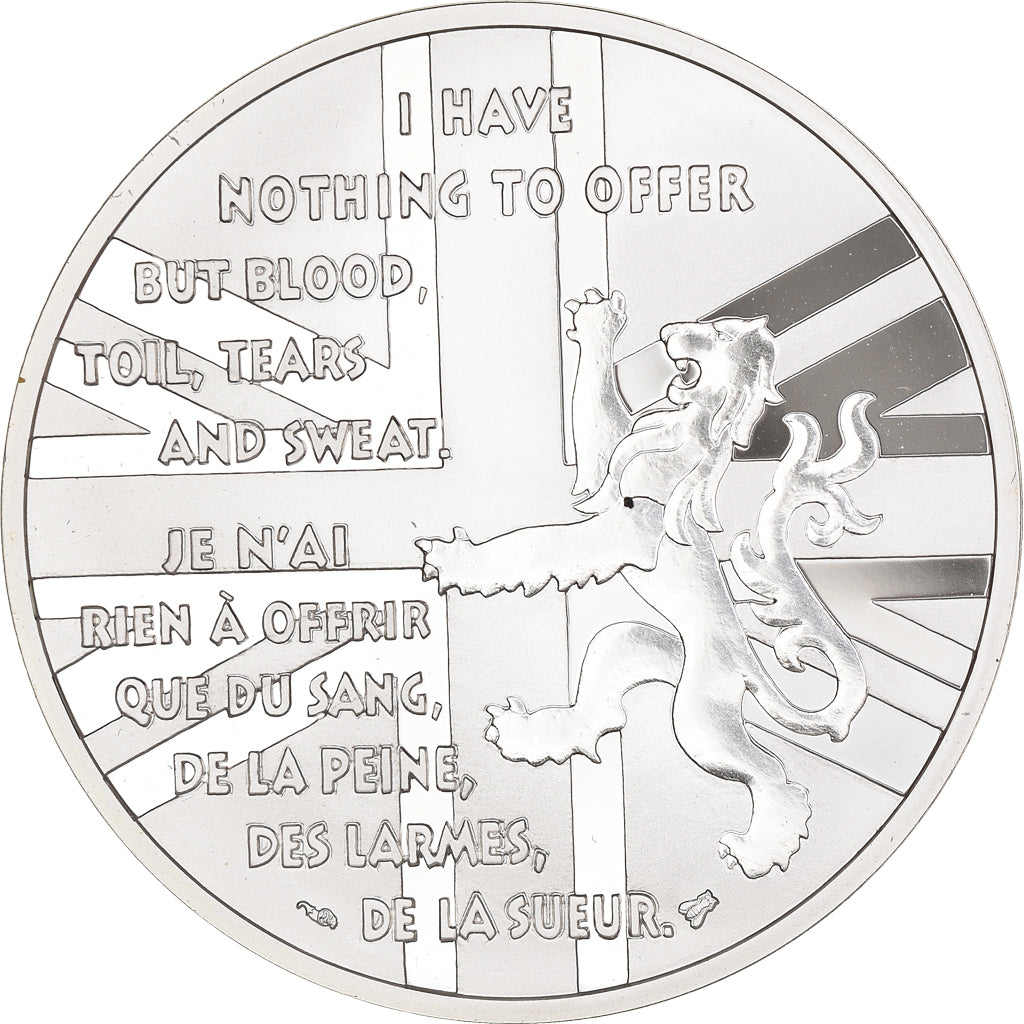 Coin, France, Churchill, Libération, 100 Francs, 1994, BE, MS(65-70), Silver