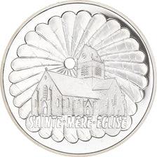 Coin, France, Sainte-Mère-Eglise, 100 Francs, 1994, BE, MS(65-70), Silver