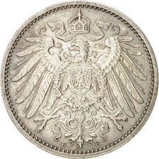 Moneda, ALEMANIA - IMPERIO, Wilhelm II, Mark, 1911, Muldenhütten, EBC, Plata