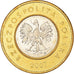 Coin, Poland, 2 Zlote, 2007, Warsaw, MS(64), Bi-Metallic, KM:283