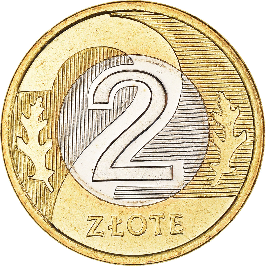 Coin, Poland, 2 Zlote, 2007, Warsaw, MS(64), Bi-Metallic, KM:283