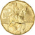 Moneda, República Checa, 20 Korun, 1993, BC+, Latón chapado en acero, KM:5