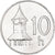 Moneta, Slovacchia, 10 Halierov, 2001, SPL+, Alluminio, KM:17