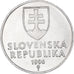 Coin, Slovakia, 20 Halierov, 1996, MS(64), Aluminum, KM:18
