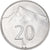 Moneda, Eslovaquia, 20 Halierov, 1996, SC+, Aluminio, KM:18