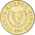 Moneta, Cipro, 2 Cents, 2004, SPL+, Nichel-ottone, KM:54.3