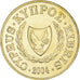 Coin, Cyprus, 10 Cents, 2004, MS(64), Nickel-brass, KM:56.3