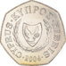 Coin, Cyprus, 50 Cents, 2004, MS(64), Copper-nickel, KM:66