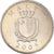 Coin, Malta, 25 Cents, 2005, Franklin Mint, MS(60-62), Copper-nickel, KM:97