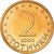 Moneta, Bulgaria, 2 Stotinki, 2000, SPL+, Acciaio placcato ottone, KM:238a