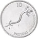 Coin, Slovenia, 10 Stotinov, 1992, MS(60-62), Aluminum, KM:7
