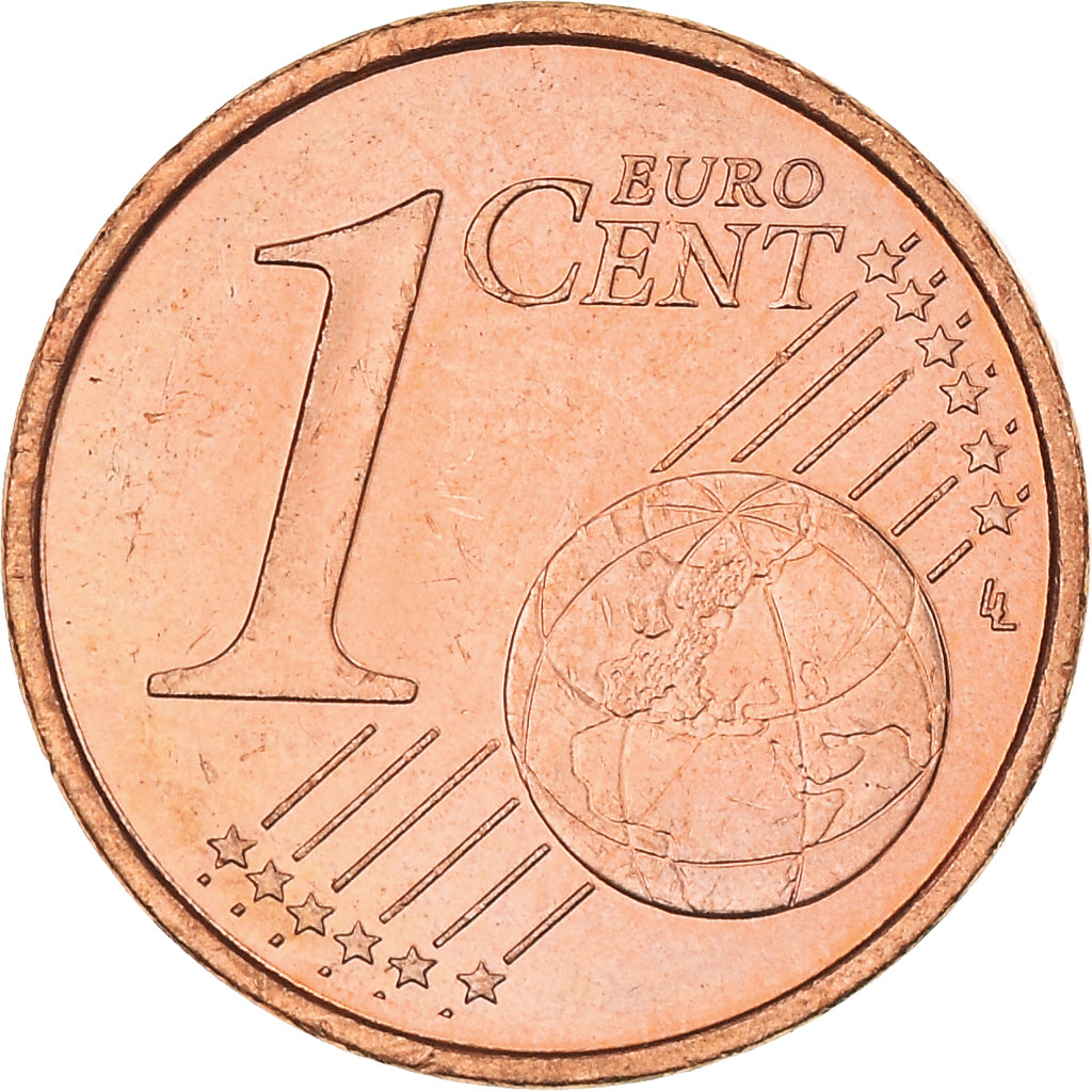 Greece, Euro Cent, 2002, Athens, MS(60-62), Copper Plated Steel, KM:181