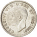 CANADA, 25 Cents, 1942, Royal Canadian Mint, KM #35, EF(40-45), Silver, 23.5,...