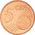 Grecia, 5 Euro Cent, 2002, Athens, SC+, Cobre chapado en acero, KM:183