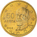 Grecia, 50 Euro Cent, 2002, Athens, SPL, Ottone, KM:186
