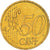 Grécia, 50 Euro Cent, 2002, Athens, MS(60-62), Latão, KM:186