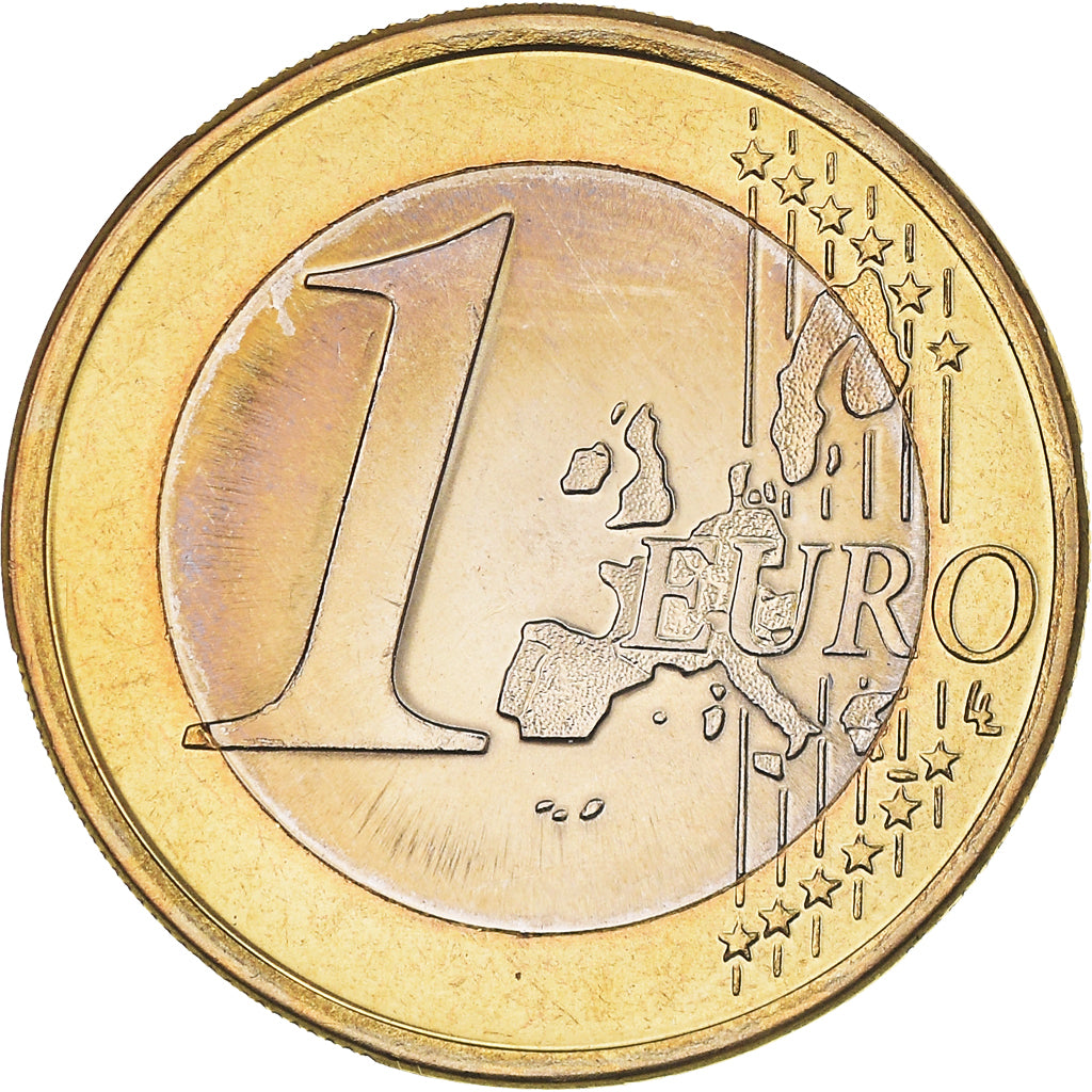 Greece, Euro, 2002, Athens, MS(64), Bi-Metallic, KM:187