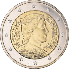Latvia, 2 Euro, 2014, VZ+, Bi-Metallic