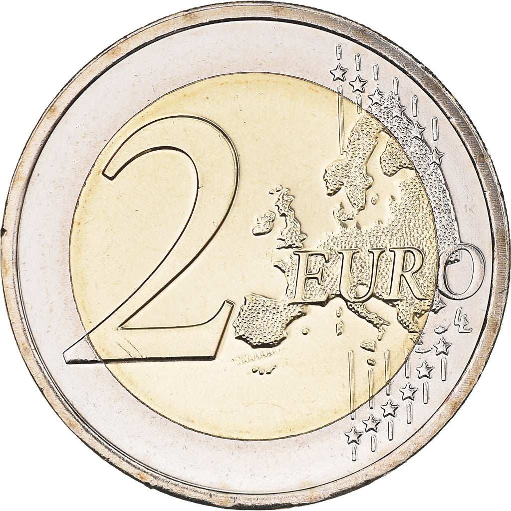 Malta, 2 Euro, Police force, 2014, Colourized, MS(63), Bi-Metallic, KM:New