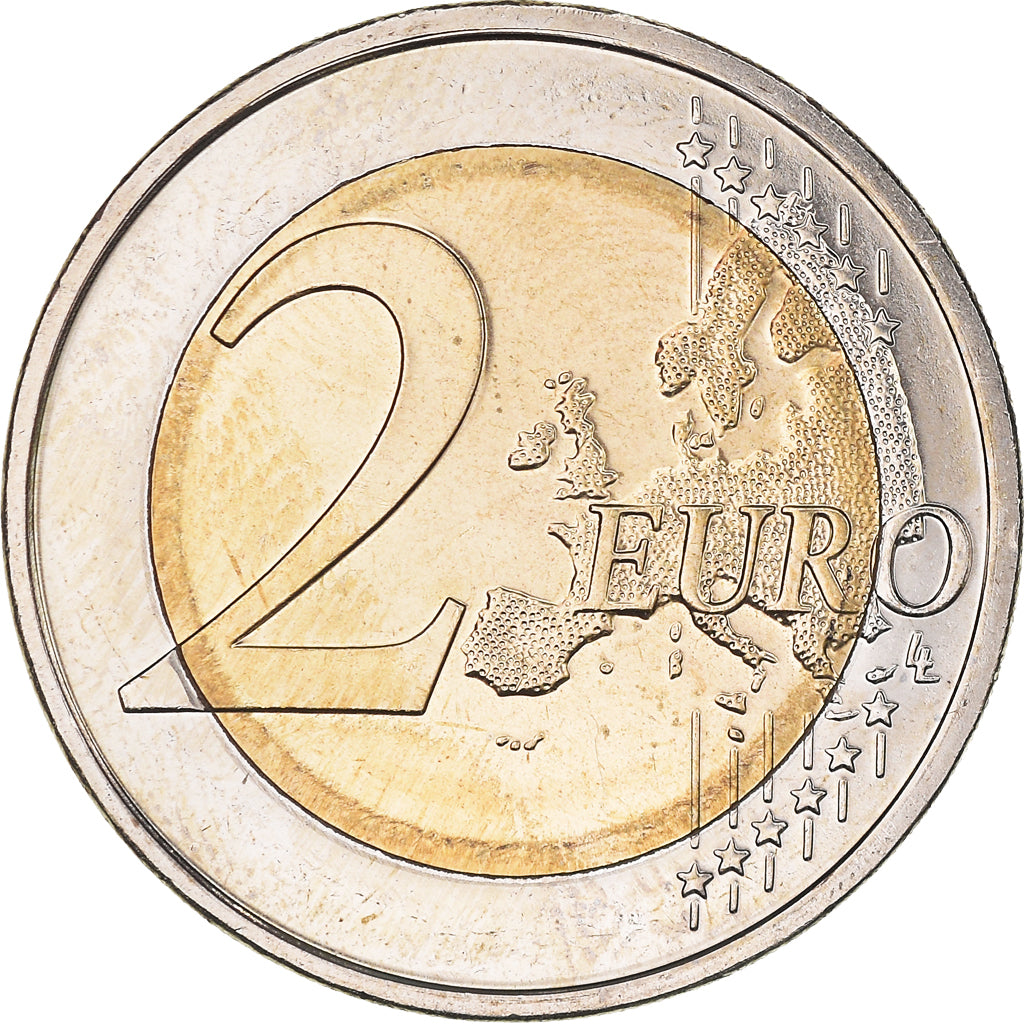 GERMANIA - REPUBBLICA FEDERALE, 2 Euro, 2009, Munich, Colourized, SPL