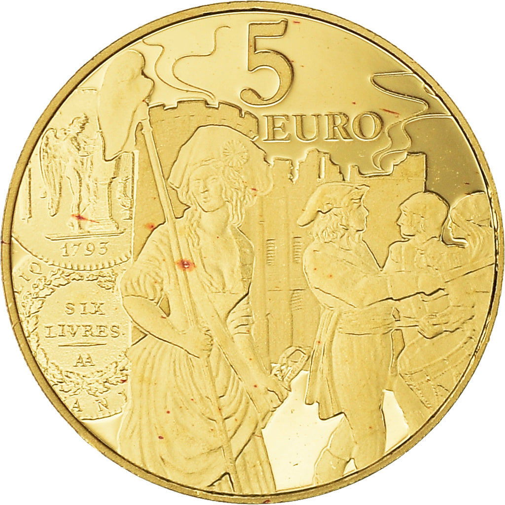 France, Monnaie de Paris, 5 Euro, Semeuse - Ecu de 6 Livres, 2018, Paris, FDC