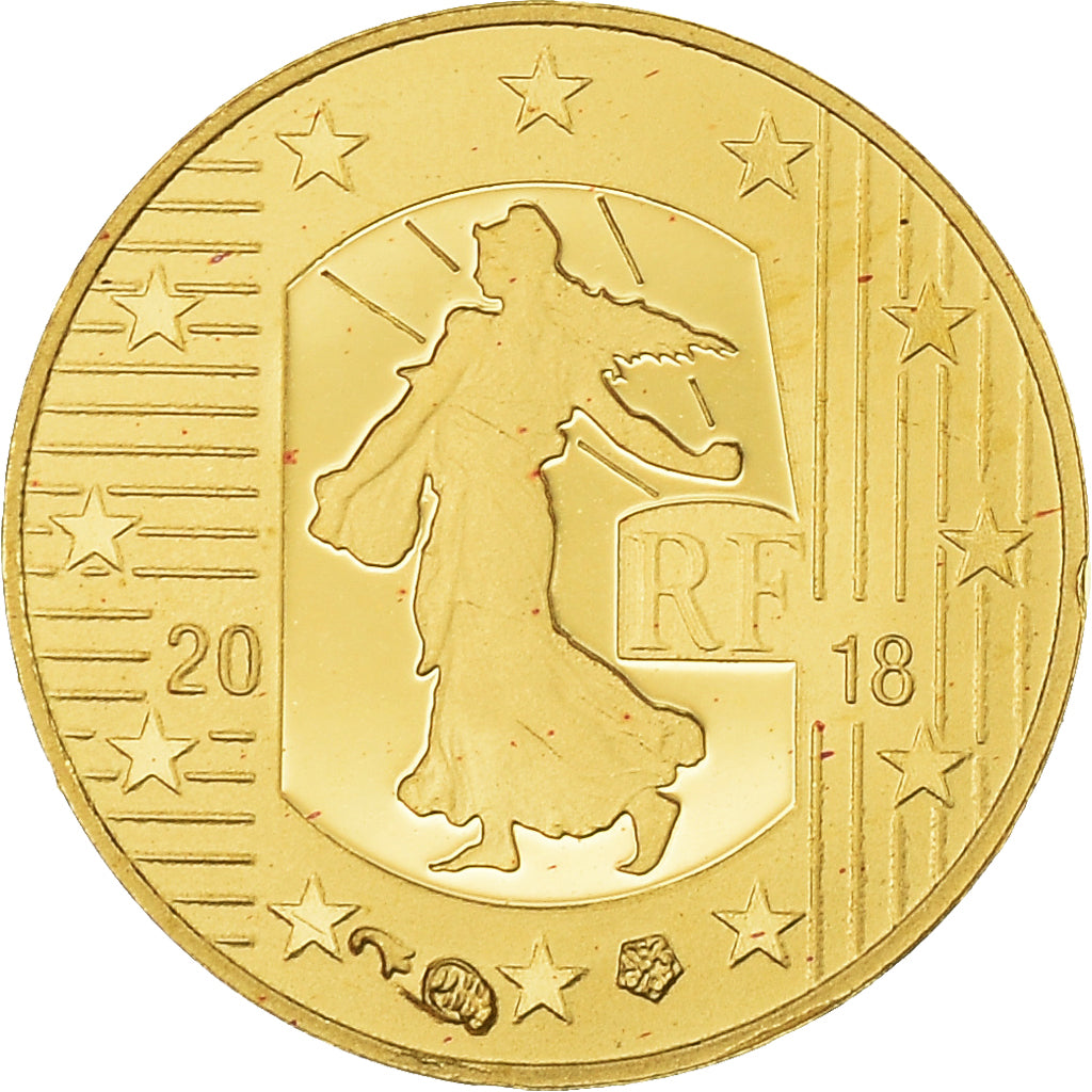 France, Monnaie de Paris, 5 Euro, Semeuse - Ecu de 6 Livres, 2018, Paris, FDC